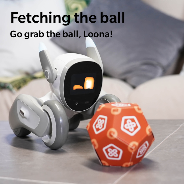 Loona Premium Smart Robot, AI PETBOT ze stacją dokującą, KEYi Tech